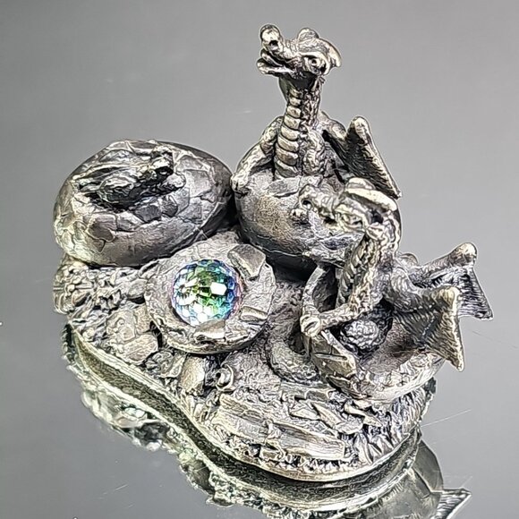 Fine Pewter The Hatchlings by SP Damley #3111 United Kingdom - Picture 6 of 10